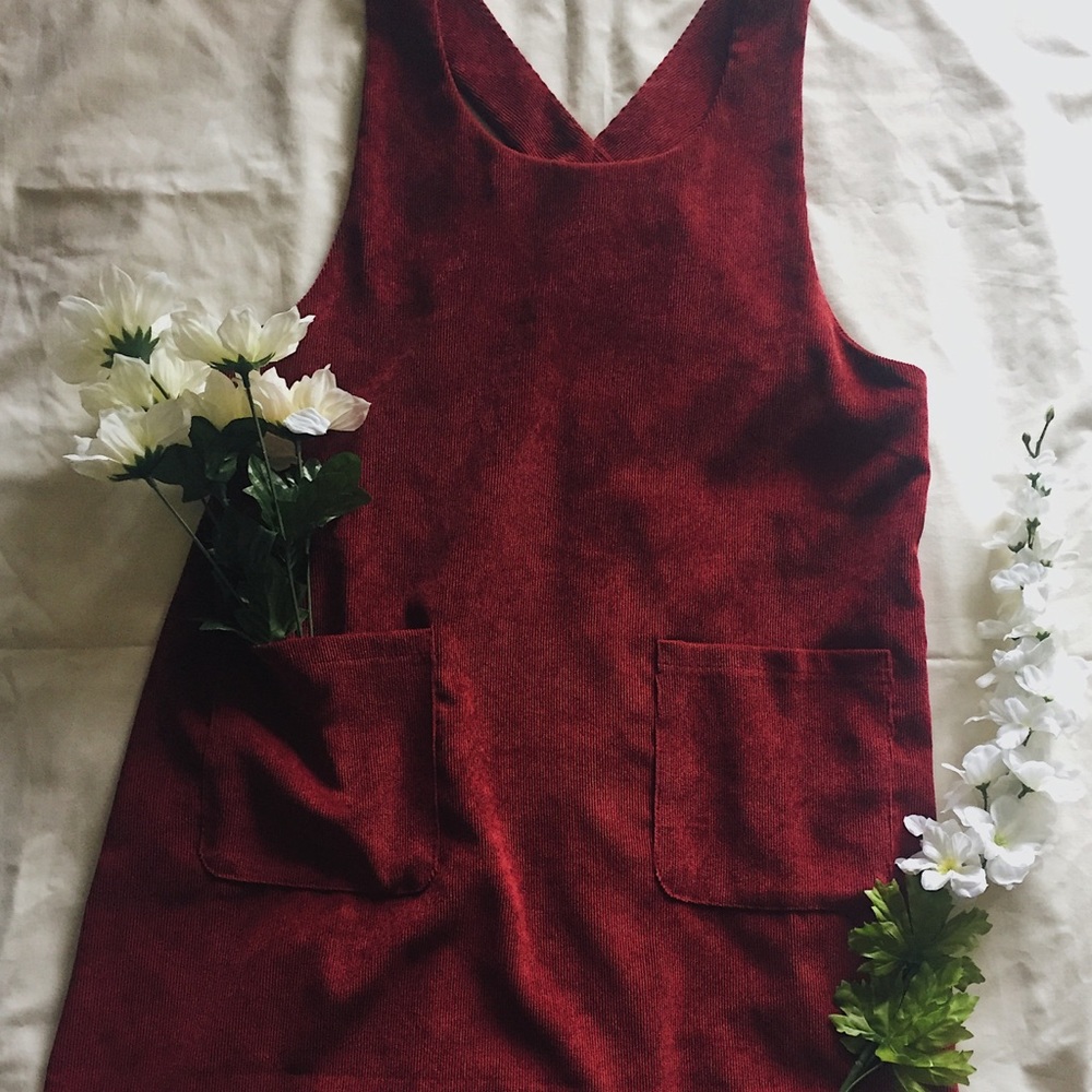 ❗️FLASH SALE❗️Boohoo Skater Overall Dress